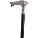 Pewter Fish Head Walking Stick at Online8 Furniture Auckland NZ