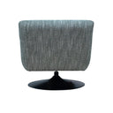Phantom Swivel Club Chair - Charcoal / White Fleck at Online8 Furniture Auckland NZ