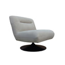 Phantom Swivel Club Chair - Toffee Canvas at Online8 Furniture Auckland NZ