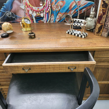 Pharmacy Reclaimed Fir Desk at Online8 Furniture Auckland NZ