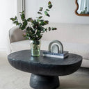 Pietro Oval Cement Coffee Table at Online8 Furniture Auckland NZ