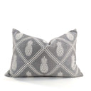 Pineapple Cushion cover - Grey/White at Online8 Furniture Auckland NZ