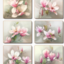 Placemats Magnolias 36.5x27.5 cm at Online8 Furniture Auckland NZ