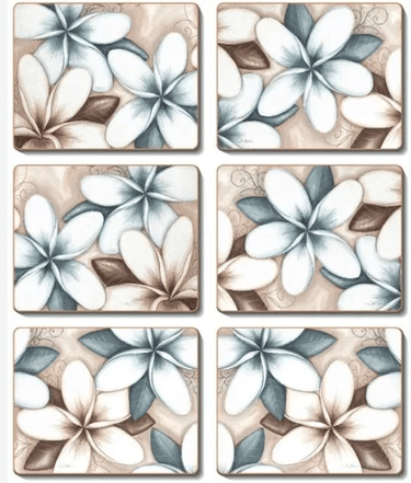 Placemats Ocean Frangipani 36.5x27.5 cm at Online8 Furniture Auckland NZ