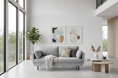 Polaris 2 Seater Sofa - Grey at Online8 Furniture Auckland NZ