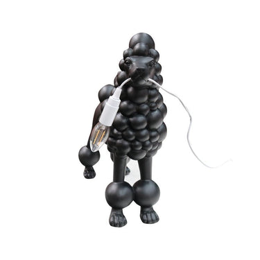 Poodle Table | Floor Lamp - Black at Online8 Furniture Auckland NZ
