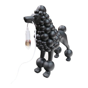 Poodle Table | Floor Lamp - Black at Online8 Furniture Auckland NZ