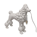 Poodle Table | Floor Lamp - White at Online8 Furniture Auckland NZ