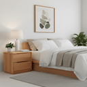 Porter 2-Drawer Bedside Table at Online8 Furniture Auckland NZ