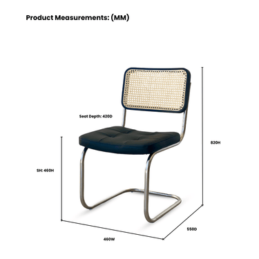 Porto Dining Chair - Rattan at Online8 Furniture Auckland NZ