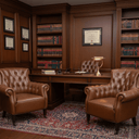 Prescott Full Grain Leather Armchair – Vintage Brown at Online8 Furniture Auckland NZ