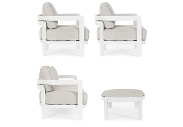 Presley Outdoor Sofa Set 4Pcs at Online8 Furniture Auckland NZ