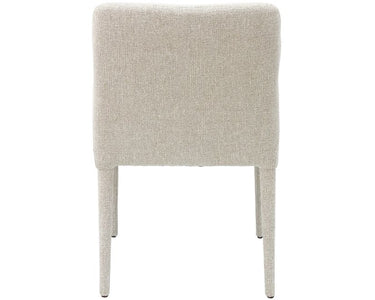 Georgie Vintage Velvet Dining Chair - Soft Grey at Online8 Furniture Auckland NZ