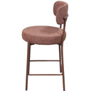 Elliot Bar Stool - Red Brick at Online8 Furniture Auckland NZ