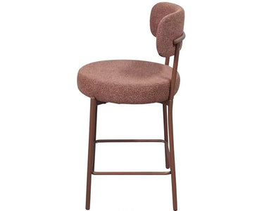 Elliot Bar Stool - Red Brick at Online8 Furniture Auckland NZ