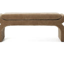 Fyre Bench Seat - Mocha at Online8 Furniture Auckland NZ