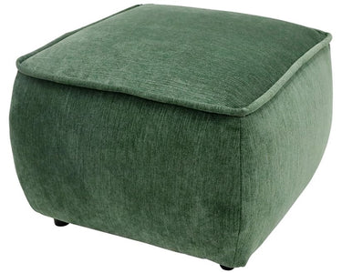 Nellie Small Ottoman - Ocean Green at Online8 Furniture Auckland NZ
