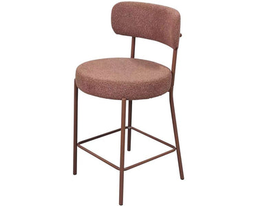 Elliot Bar Stool - Red Brick at Online8 Furniture Auckland NZ
