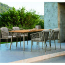 Josiah Outdoor Dining Chair - Taupe at Online8 Furniture Auckland NZ