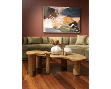 Torro Side Table - Natural Mango Wood at Online8 Furniture Auckland NZ