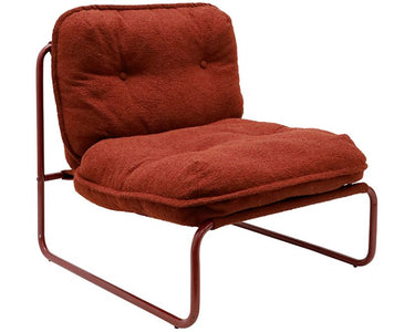 Tyson Occasional Chair - Vermilion at Online8 Furniture Auckland NZ