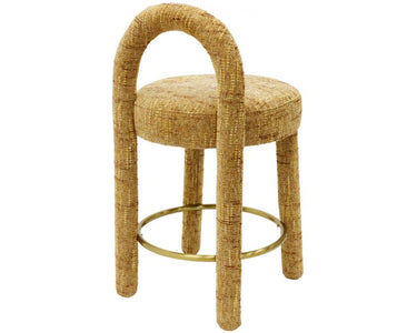 Frazier Bar Stool - Rust Fleck at Online8 Furniture Auckland NZ