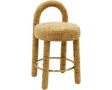 Frazier Bar Stool - Rust Fleck at Online8 Furniture Auckland NZ
