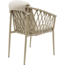 Josiah Outdoor Dining Chair - Taupe at Online8 Furniture Auckland NZ