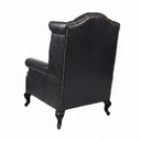 Professor Tufted Wingback Leather Armchair at Online8 Furniture Auckland NZ