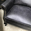 Professor Tufted Wingback Leather Armchair at Online8 Furniture Auckland NZ