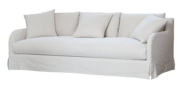 Provencal Slip cover 3 Seater Sofa - Salt & Pepper at Online8 Furniture Auckland NZ