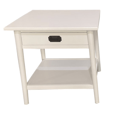 Provence Bedside Table - White at Online8 Furniture Auckland NZ