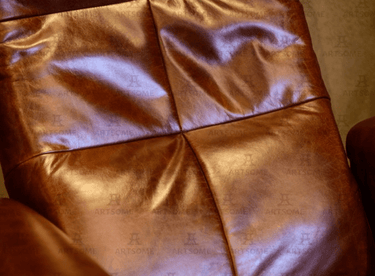 Providence Aged Leather Electric Recliner Chair - Vintage Cigar at Online8 Furniture Auckland NZ