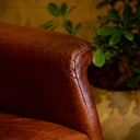 Providence Aged Leather Electric Recliner Chair - Vintage Cigar at Online8 Furniture Auckland NZ