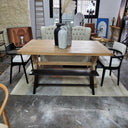 Provincial Cross Legs Dining Table at Online8 Furniture Auckland NZ