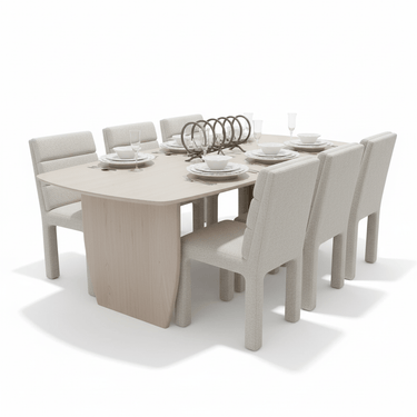 Quantum Dining Suite - 6 Seater at Online8 Furniture Auckland NZ