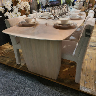 Quantum Dining Table - 2400 at Online8 Furniture Auckland NZ