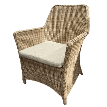 Raffles Outdoor Dining Chair - Natural at Online8 Furniture Auckland NZ