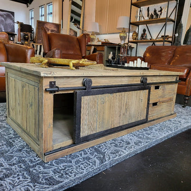 Railway Farmhouse Coffee Table at Online8 Furniture Auckland NZ