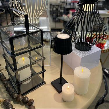 Ralph Stainless Steel Lantern at Online8 Furniture Auckland NZ