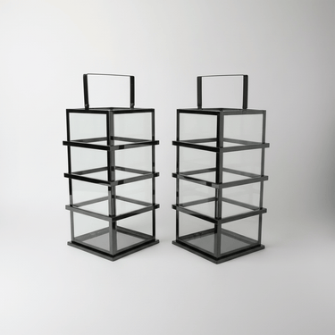 Ralph Stainless Steel Lantern at Online8 Furniture Auckland NZ