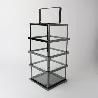 Ralph Stainless Steel Lantern at Online8 Furniture Auckland NZ