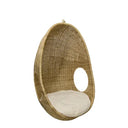 Rattan Hanging Pod Chair with Seat Cushion at Online8 Furniture Auckland NZ