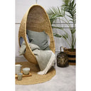 Rattan Hanging Pod Chair with Seat Cushion at Online8 Furniture Auckland NZ