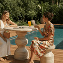Raul Bistro Round Dining Table - Indoor/Outdoor at Online8 Furniture Auckland NZ