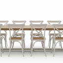 Reclaimed Boat Wood Dining Suite – 10 Seater at Online8 Furniture Auckland NZ