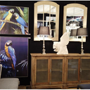 Reclaimed Elm Sideboard with Chickenwire Doors at Online8 Furniture Auckland NZ