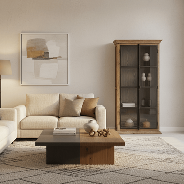 Reclaimed Oak Display Cabinet at Online8 Furniture Auckland NZ
