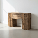 Reclaimed Railway Sleeper Console Table -1200mm at Online8 Furniture Auckland NZ