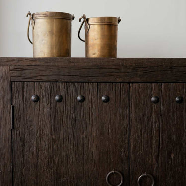 Reclaimed Sleeper Wood 4 Door Sideboard at Online8 Furniture Auckland NZ